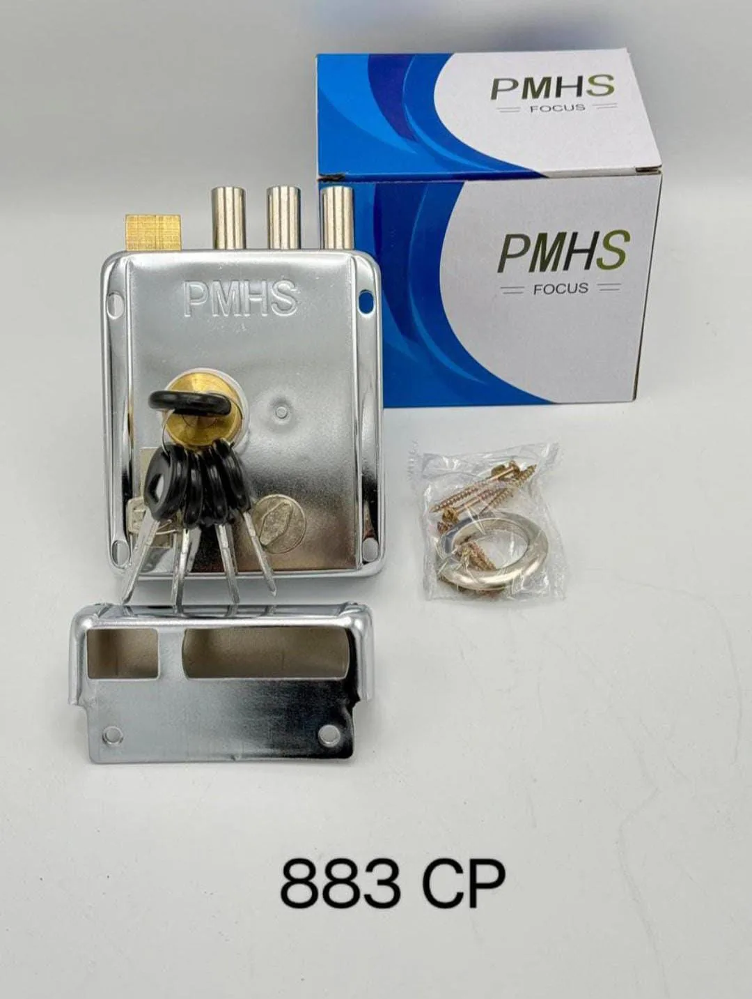 PMHS Focus Rim Door Lock 883 CP