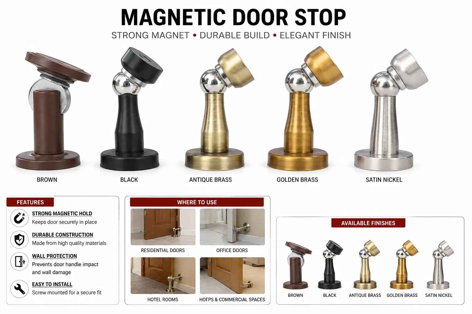 Magnetic Door Stop