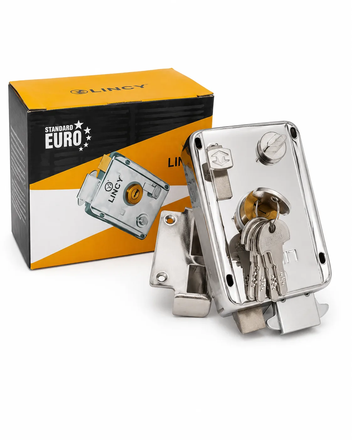 Lincy Surface-Mounted Door Lock