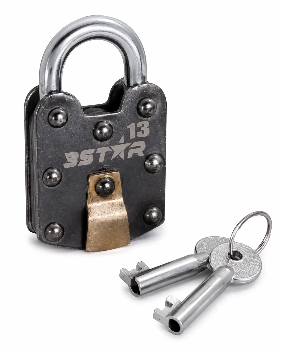 Three Star Padlock