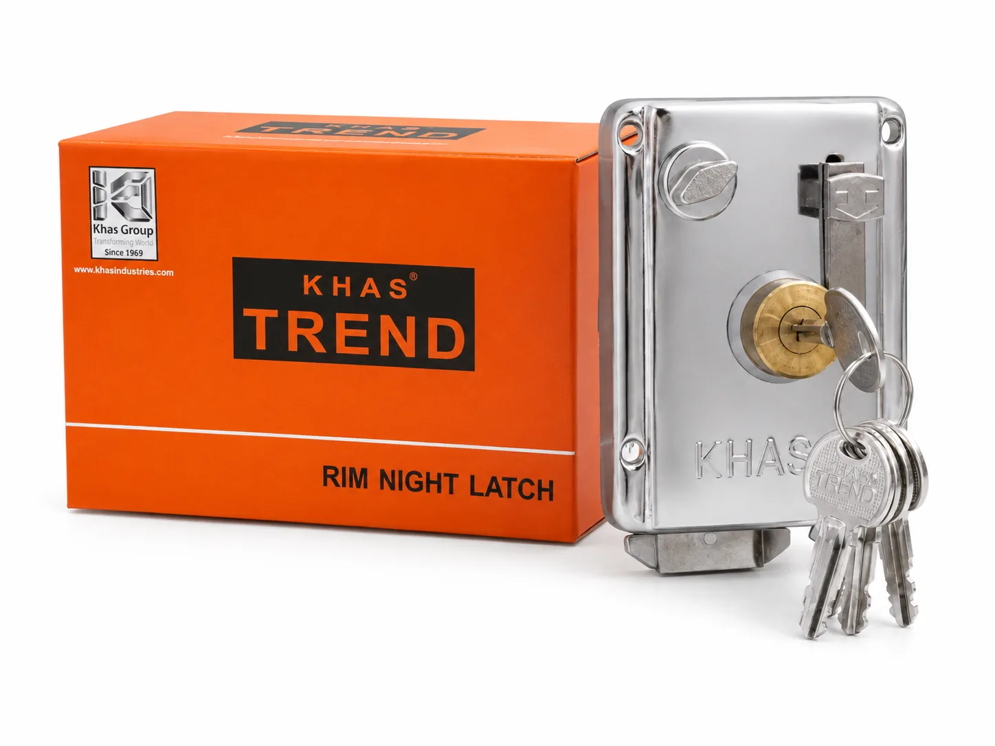 KHAS Trend Rim Night Latch