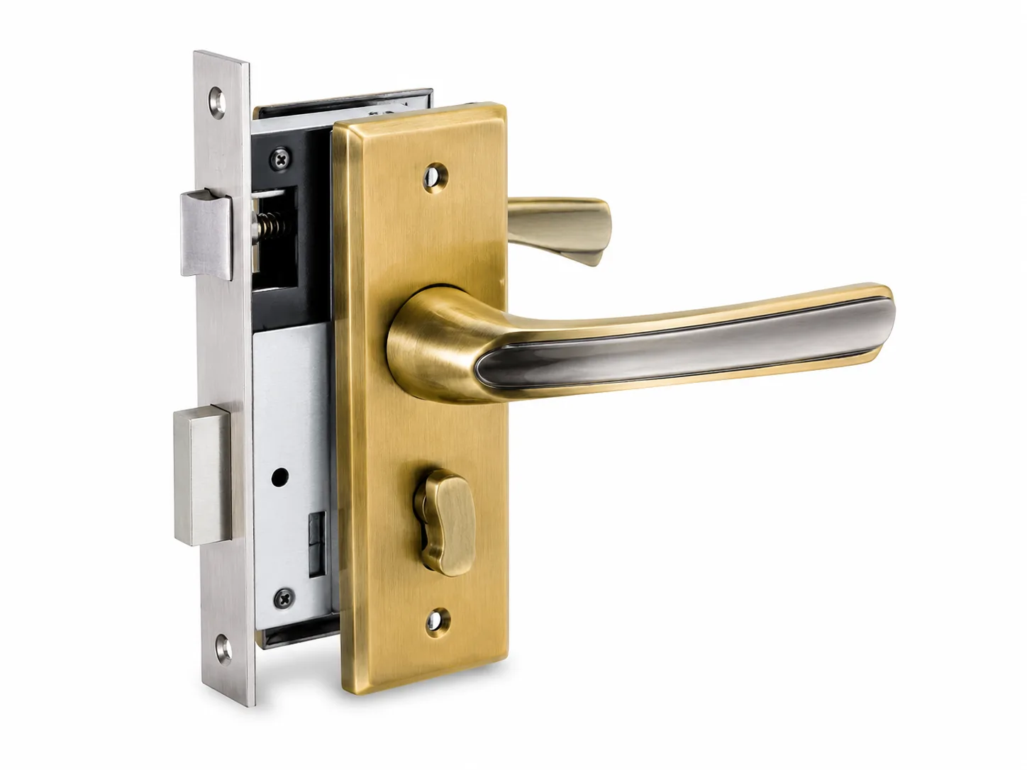 Mortise Door Lock Handle Set