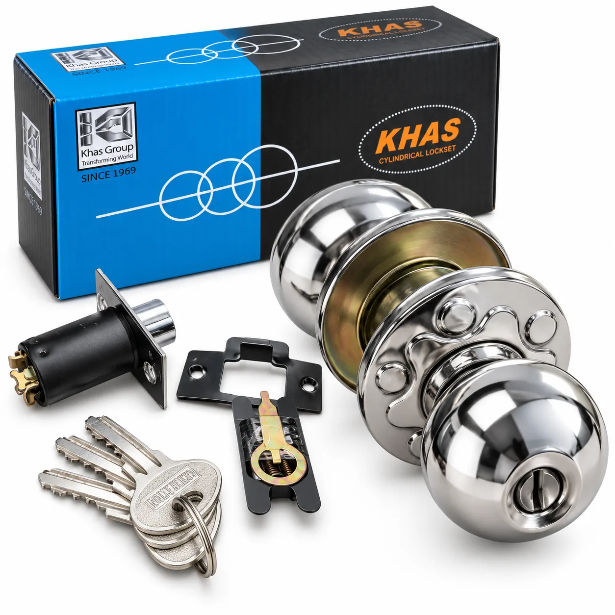 KHAS Cylindrical Door Lockset